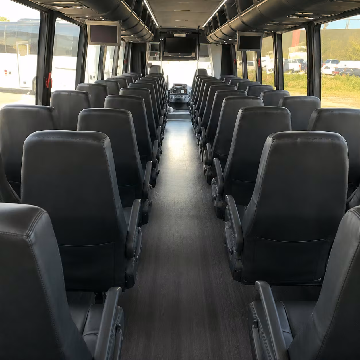 35 passenger minibus inside