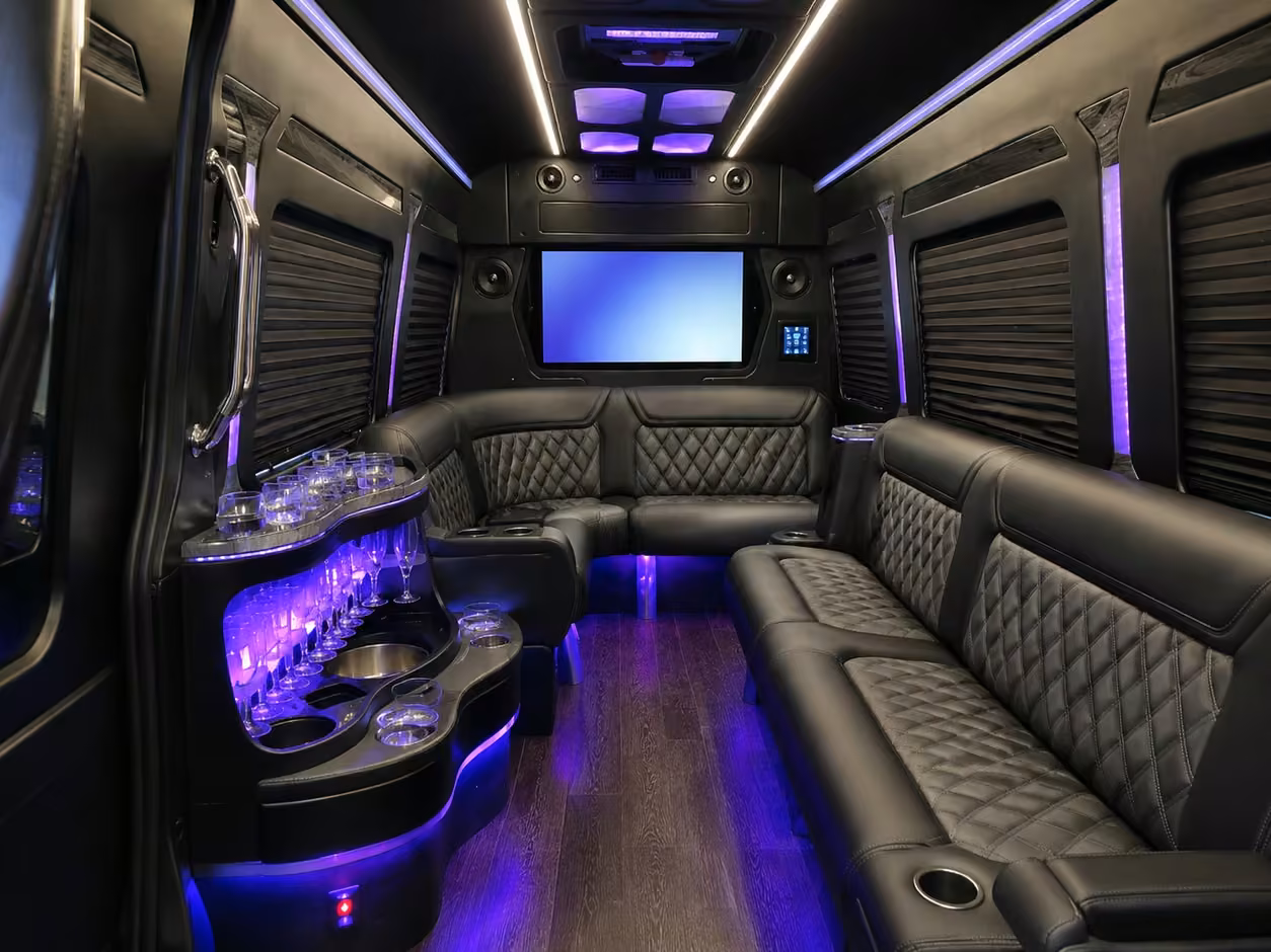 sprinter limo interior