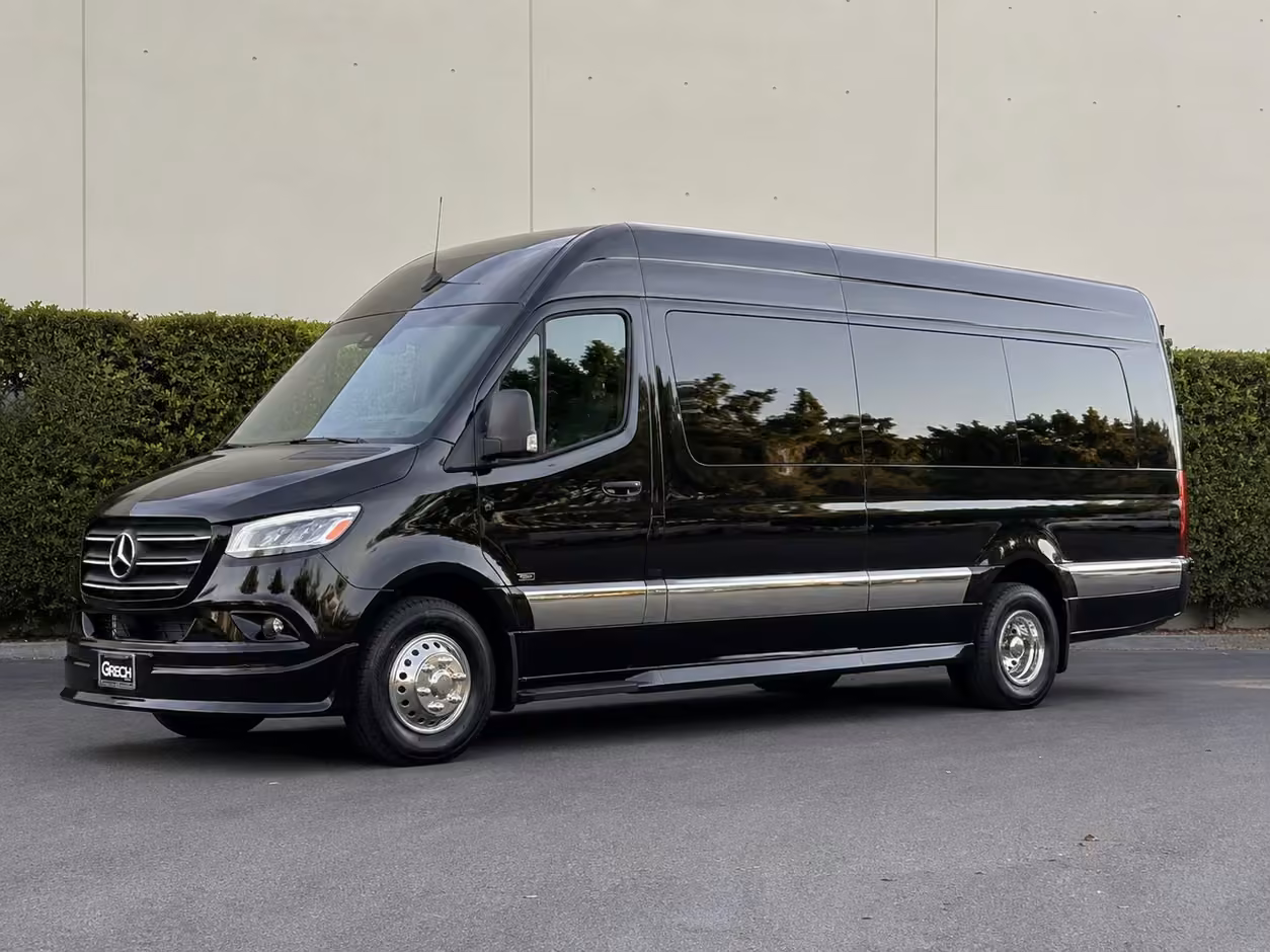 sprinter van rental with driver